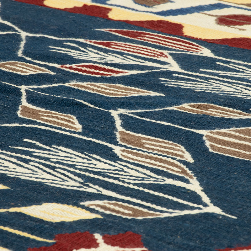 Yeni Kök Boya El Dokuma Kilim - 194 cm x 247 cm - K0093172