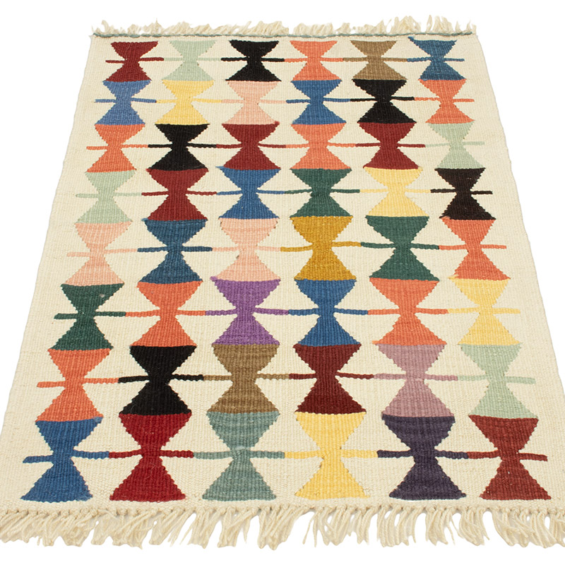 Yeni Kök Boya El Dokuma Kilim - 62 cm x 96 cm - K0093178