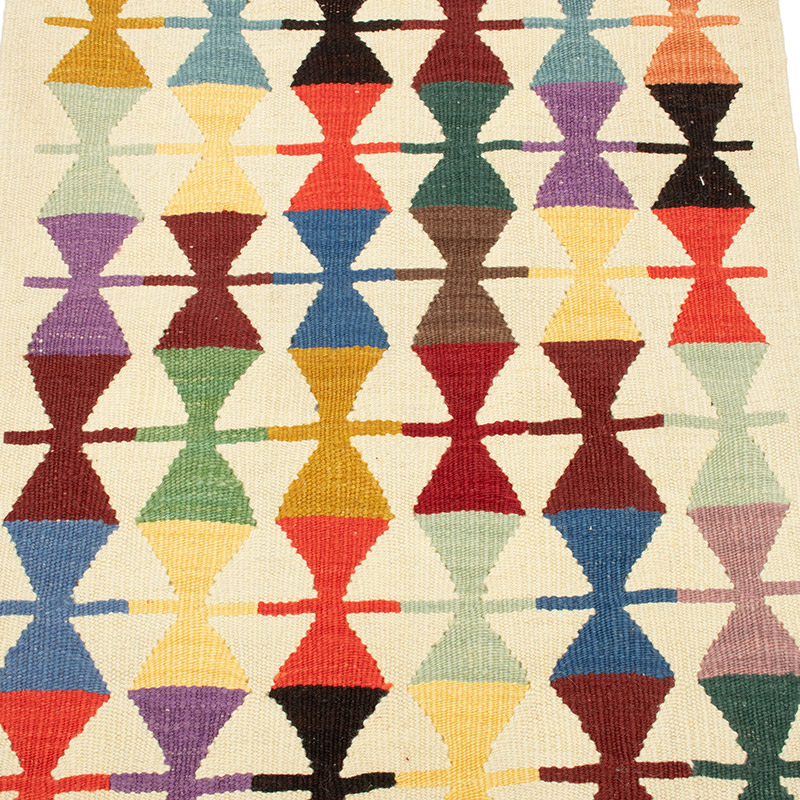 Yeni Kök Boya El Dokuma Kilim - 62 cm x 97 cm - K0093179