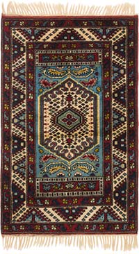 El Dokuma Vintage Halı - 77 cm x 122 cm