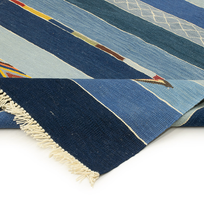 Yeni Kök Boya El Dokuma Kilim - 122 cm x 190 cm - K0093202