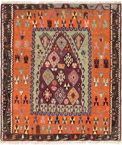 Vintage Ordu Kilim Rug