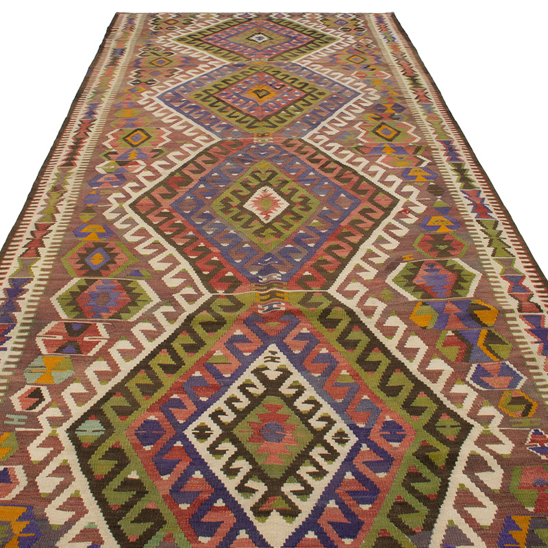 Vintage Konya Kilim Rug - K0093208