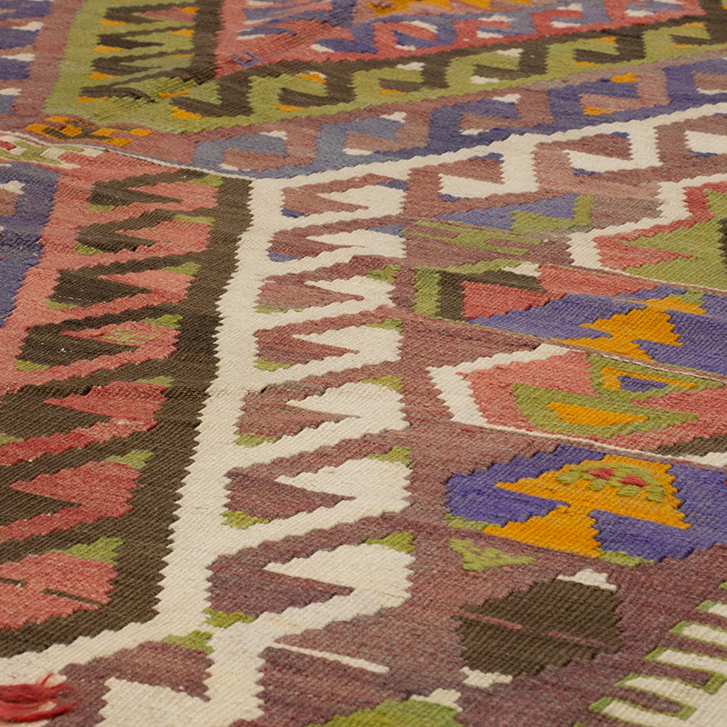 Vintage Konya Kilim Rug - K0093208