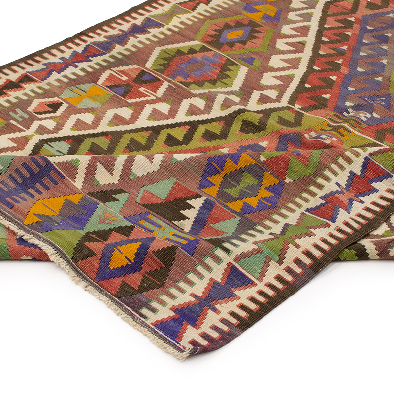Vintage Konya Kilim Rug - K0093208