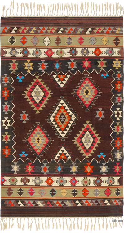 Vintage Karakecili Kilim Rug