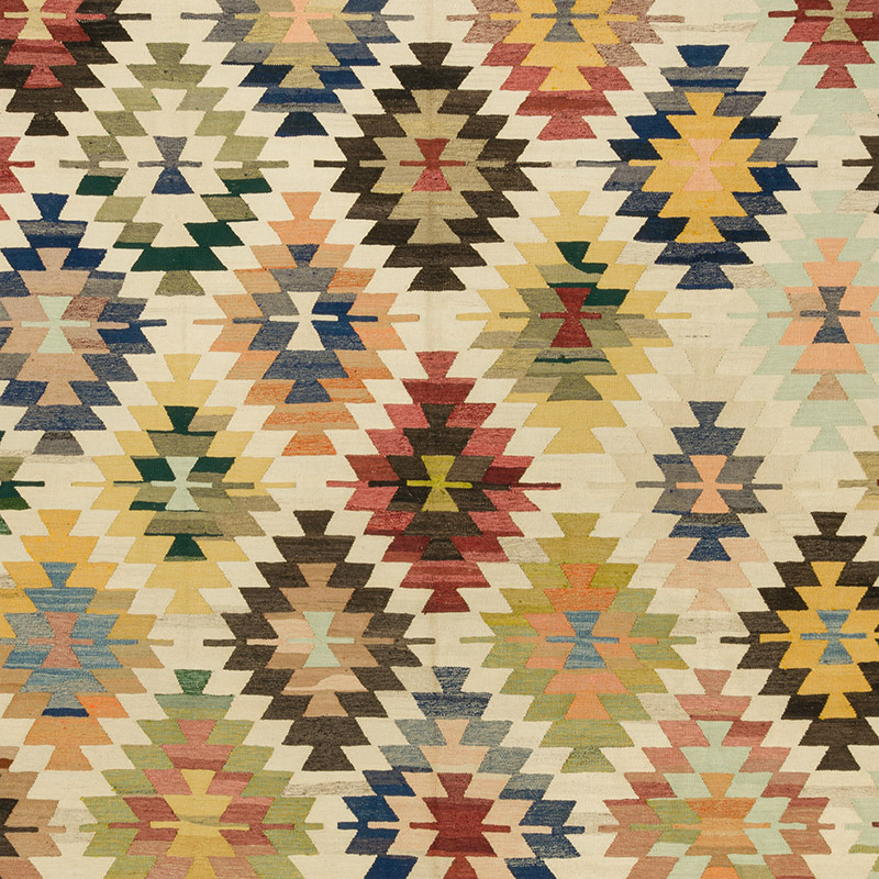 Yeni Kök Boya El Dokuma Kilim - 327 cm x 401 cm - K0093238