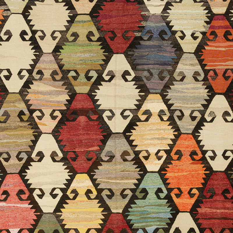 Yeni Kök Boya El Dokuma Kilim - 420 cm x 450 cm - K0093239