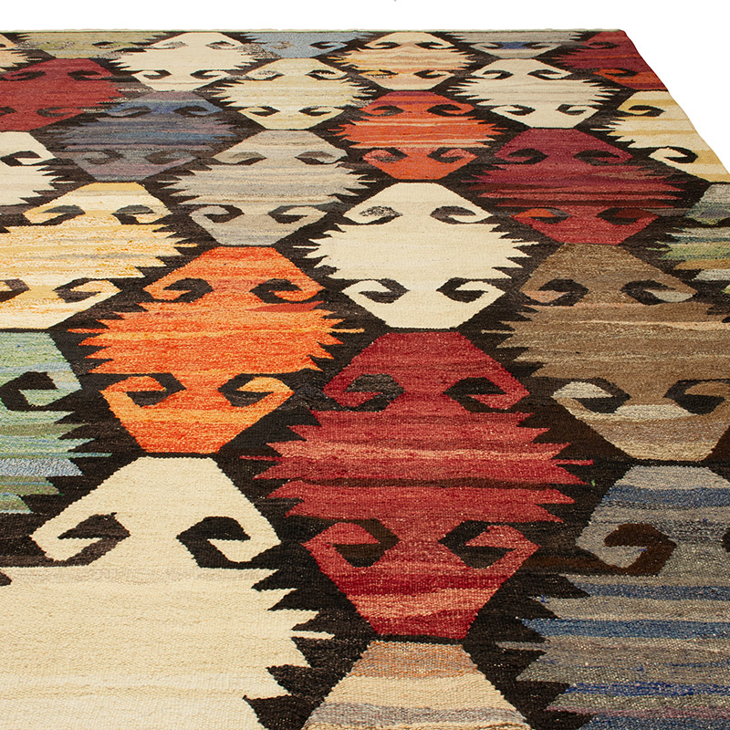 Yeni Kök Boya El Dokuma Kilim - 420 cm x 450 cm - K0093239