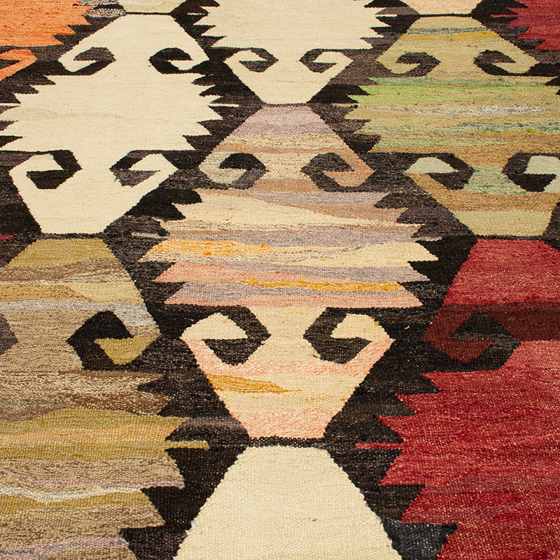 Yeni Kök Boya El Dokuma Kilim - 420 cm x 450 cm - K0093239