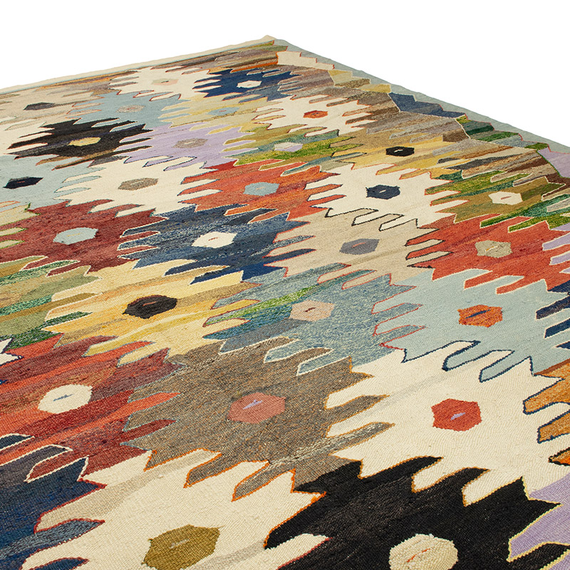 Yeni Kök Boya El Dokuma Kilim - 360 cm x 452 cm - K0093240