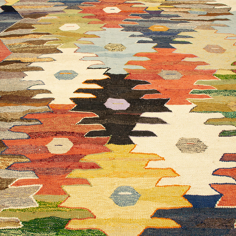 Yeni Kök Boya El Dokuma Kilim - 360 cm x 452 cm - K0093240