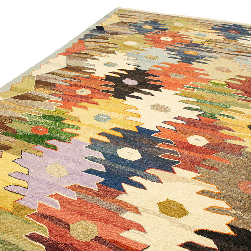 Yeni Kök Boya El Dokuma Kilim - 360 cm x 452 cm - K0093240