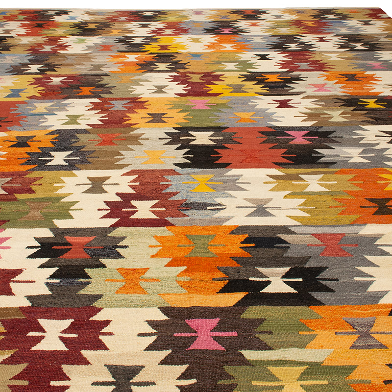 Yeni Kök Boya El Dokuma Kilim - 327 cm x 418 cm - K0093241