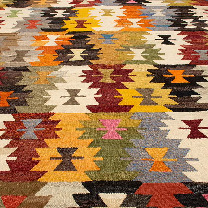 Yeni Kök Boya El Dokuma Kilim - 327 cm x 418 cm - K0093241