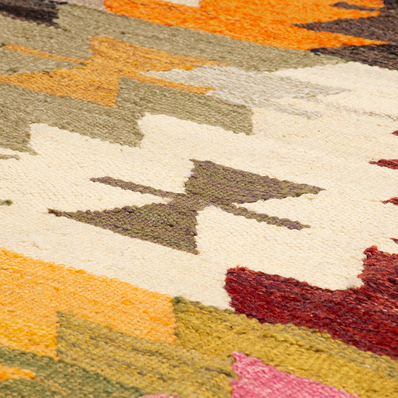 Yeni Kök Boya El Dokuma Kilim - 327 cm x 418 cm - K0093241