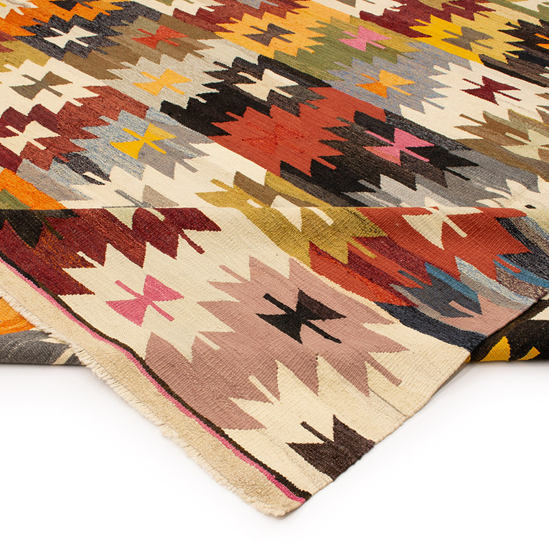 Yeni Kök Boya El Dokuma Kilim - 327 cm x 418 cm - K0093241