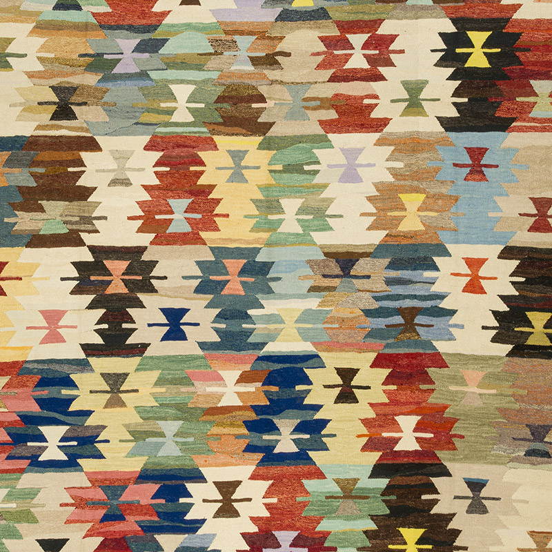 Yeni Kök Boya El Dokuma Kilim - 372 cm x 440 cm - K0093242