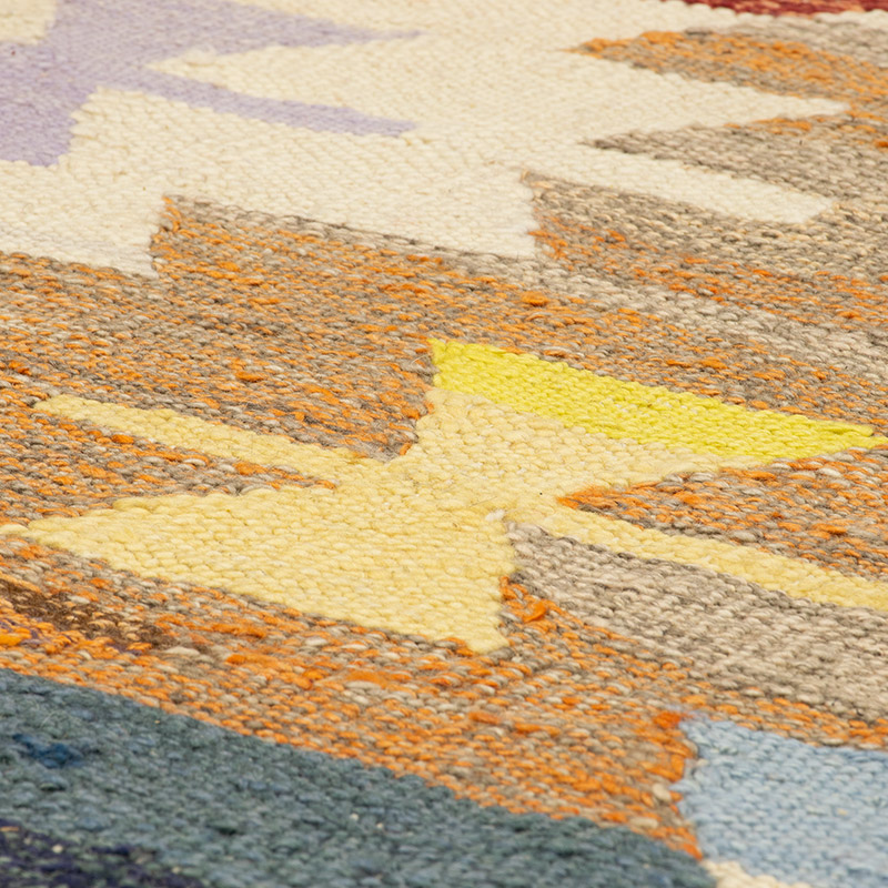 Yeni Kök Boya El Dokuma Kilim - 372 cm x 440 cm - K0093242
