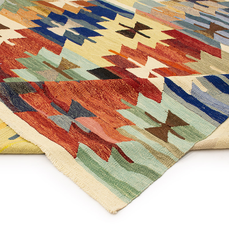 Yeni Kök Boya El Dokuma Kilim - 372 cm x 440 cm - K0093242