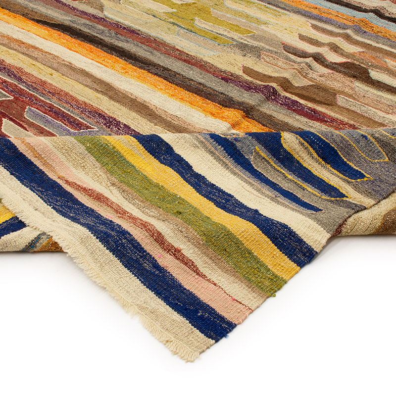 Yeni Kök Boya El Dokuma Kilim - 412 cm x 455 cm - K0093243