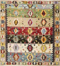 Yeni Kök Boya El Dokuma Kilim - 412 cm x 462 cm