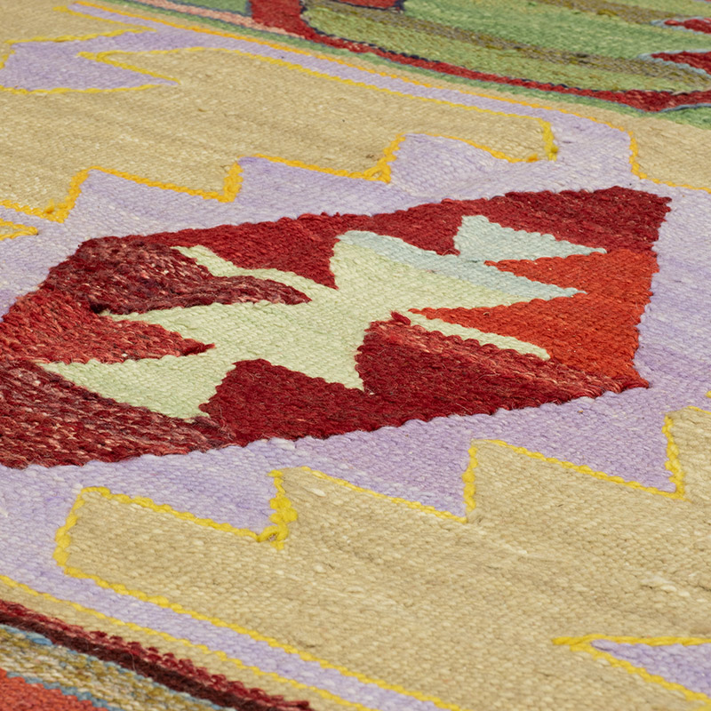 Yeni Kök Boya El Dokuma Kilim - 412 cm x 462 cm - K0093244