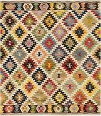 Yeni Kök Boya El Dokuma Kilim - 405 cm x 462 cm