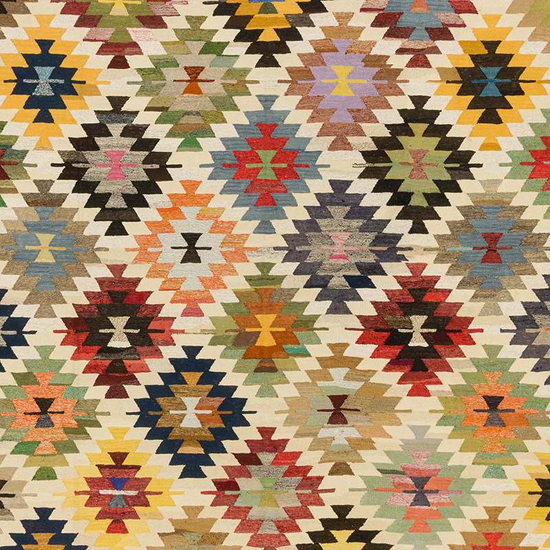 Yeni Kök Boya El Dokuma Kilim - 405 cm x 462 cm - K0093245