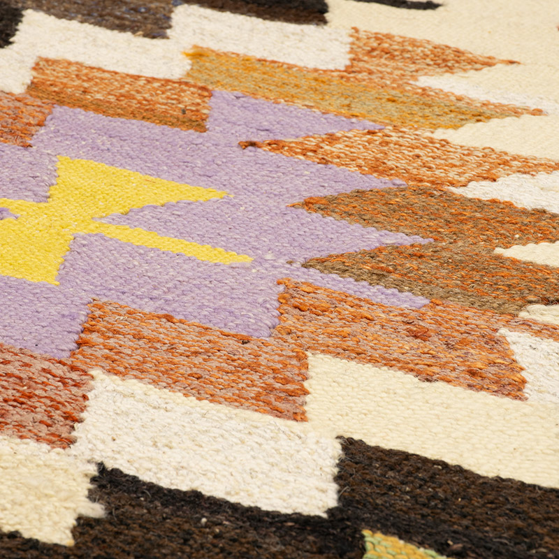 Yeni Kök Boya El Dokuma Kilim - 405 cm x 462 cm - K0093245