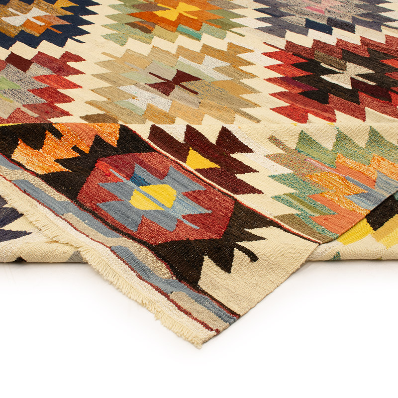 Yeni Kök Boya El Dokuma Kilim - 405 cm x 462 cm - K0093245