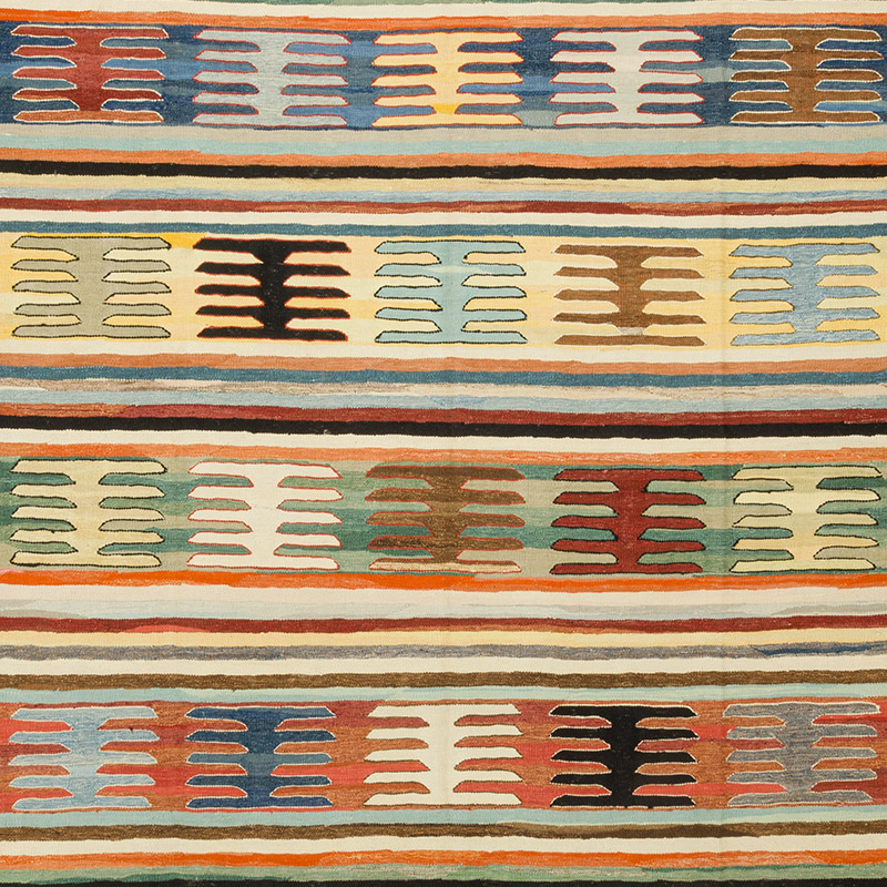 Yeni Kök Boya El Dokuma Kilim - 274 cm x 370 cm - K0093246