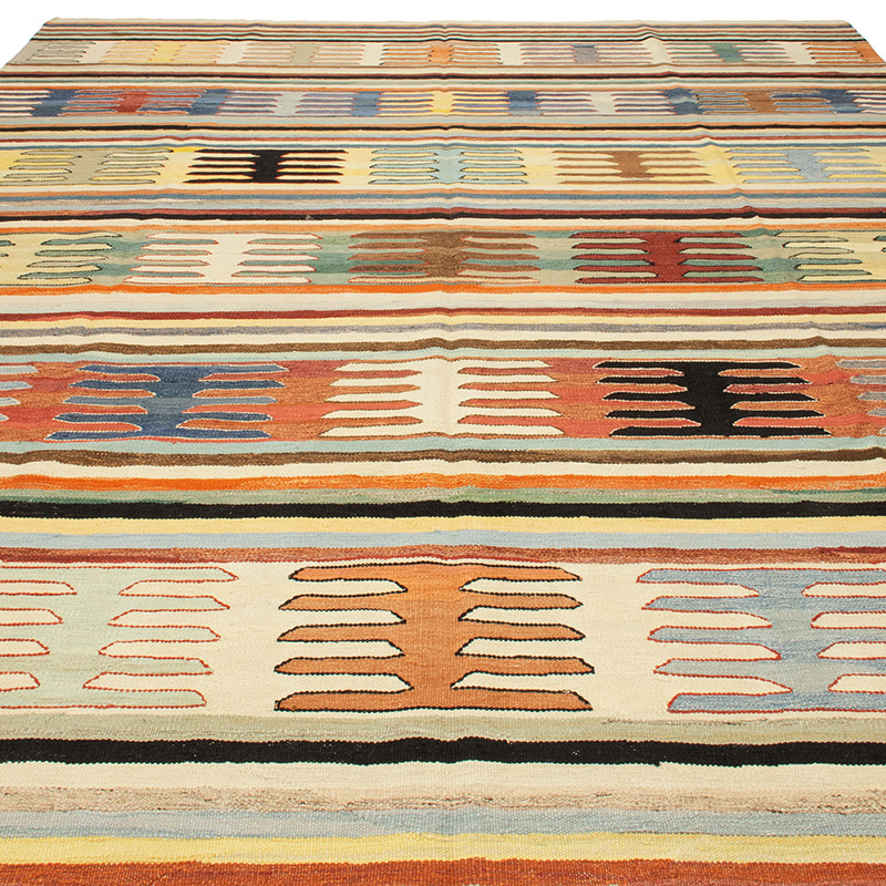 Yeni Kök Boya El Dokuma Kilim - 274 cm x 370 cm - K0093246