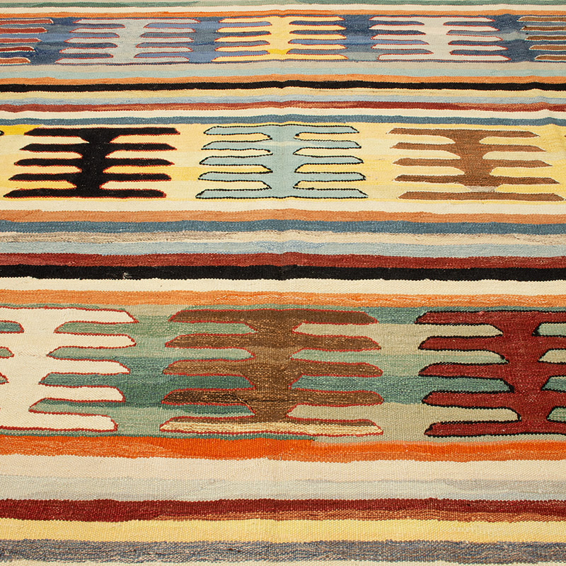 Yeni Kök Boya El Dokuma Kilim - 274 cm x 370 cm - K0093246