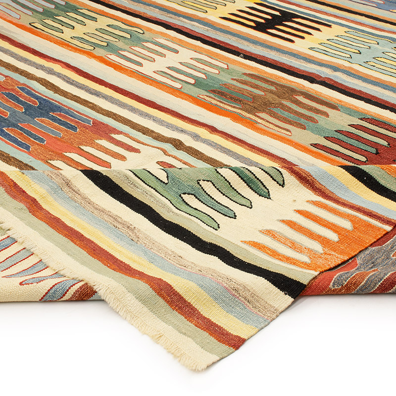 Yeni Kök Boya El Dokuma Kilim - 274 cm x 370 cm - K0093246