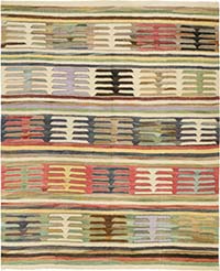 New Turkish Handwoven Kilim Rug - 11' 10" x 14' 7" (142" x 175")
