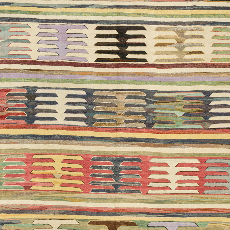 Yeni Kök Boya El Dokuma Kilim - 360 cm x 445 cm - K0093248