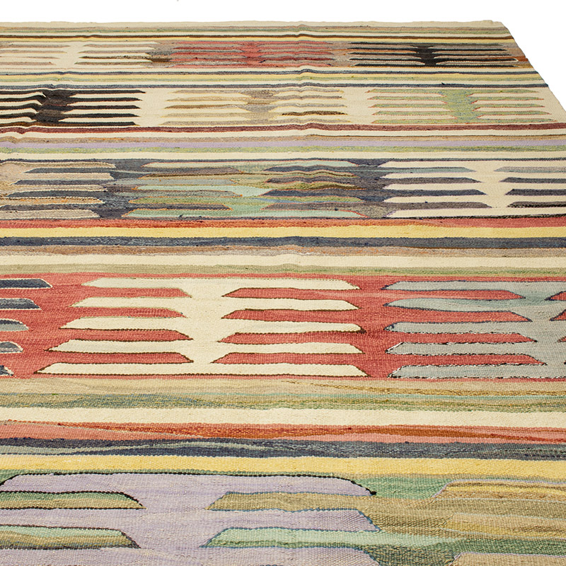 Yeni Kök Boya El Dokuma Kilim - 360 cm x 445 cm - K0093248