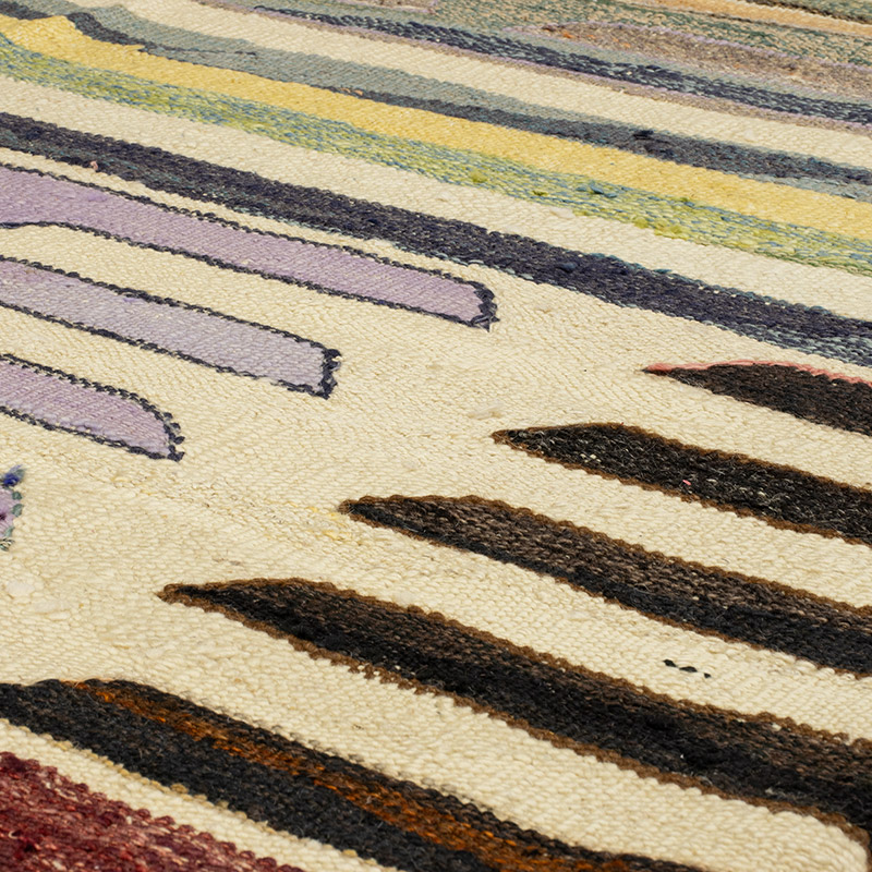Yeni Kök Boya El Dokuma Kilim - 360 cm x 445 cm - K0093248