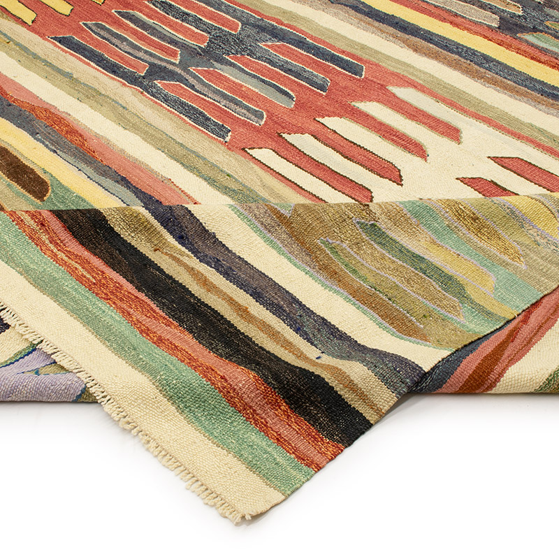 Yeni Kök Boya El Dokuma Kilim - 360 cm x 445 cm - K0093248