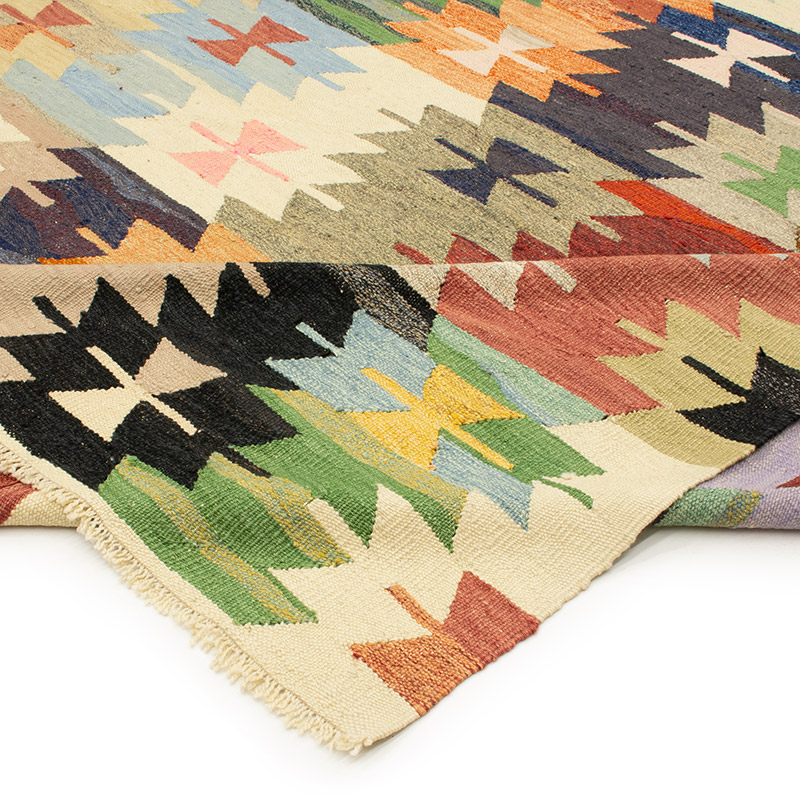 Yeni Kök Boya El Dokuma Kilim - 418 cm x 455 cm - K0093249