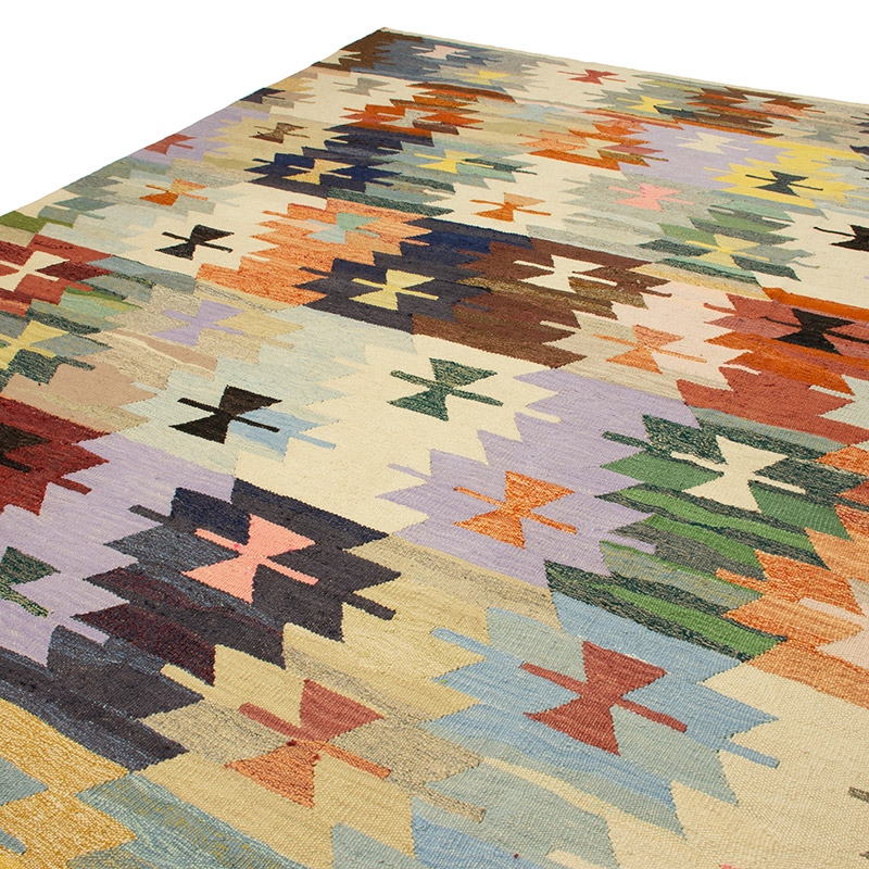 Yeni Kök Boya El Dokuma Kilim - 418 cm x 455 cm - K0093249