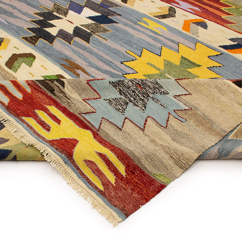 Yeni Kök Boya El Dokuma Kilim - 415 cm x 460 cm - K0093250