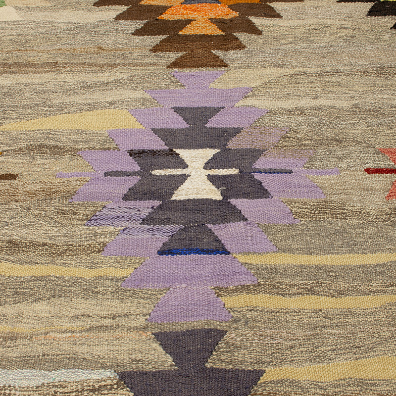 Yeni Kök Boya El Dokuma Kilim - 405 cm x 455 cm - K0093251