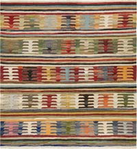 Yeni Kök Boya El Dokuma Kilim - 412 cm x 446 cm