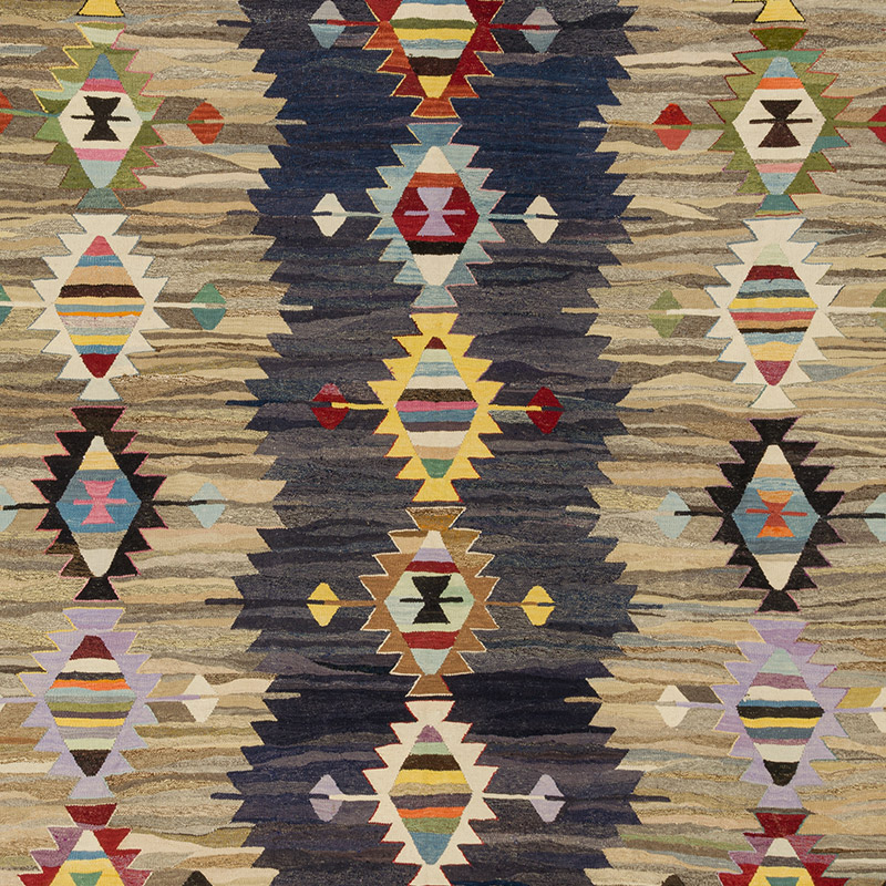 Yeni Kök Boya El Dokuma Kilim - 416 cm x 462 cm - K0093253