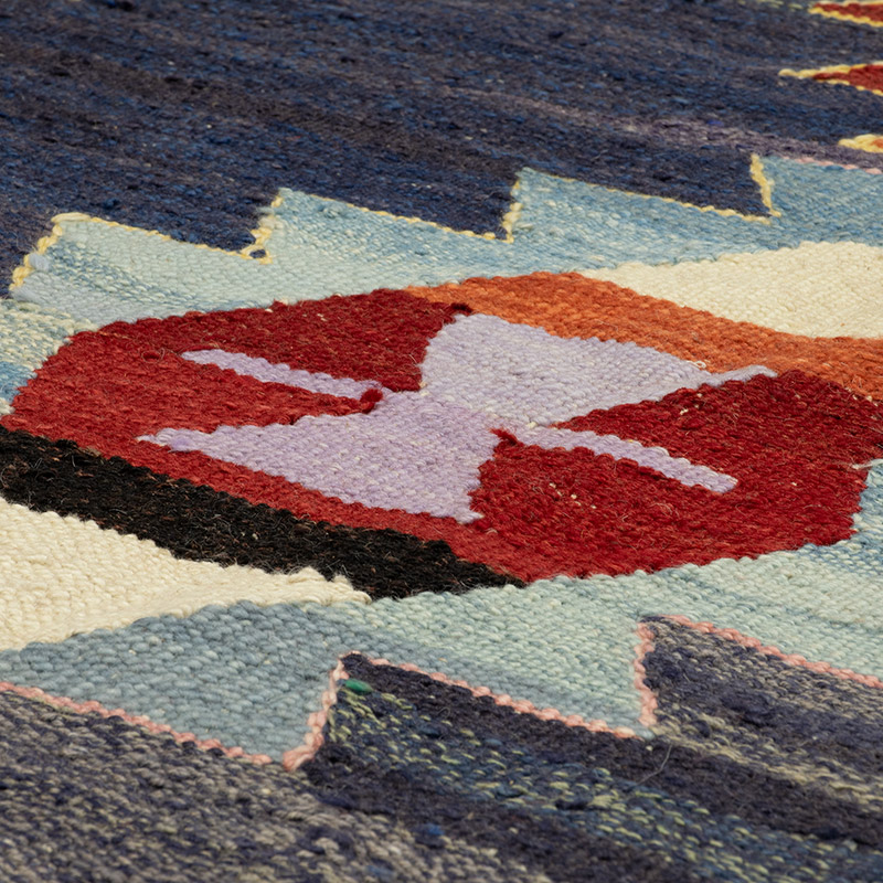 Yeni Kök Boya El Dokuma Kilim - 416 cm x 462 cm - K0093253