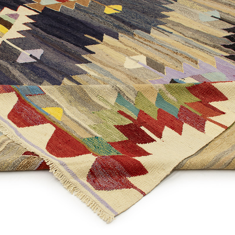 Yeni Kök Boya El Dokuma Kilim - 416 cm x 462 cm - K0093253