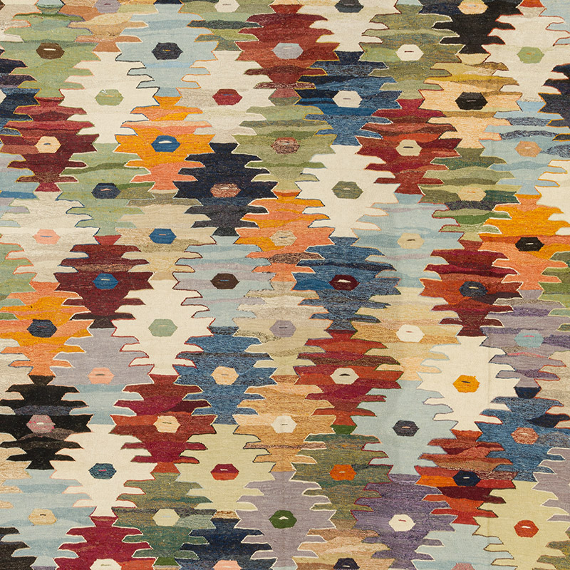 Yeni Kök Boya El Dokuma Kilim - 415 cm x 450 cm - K0093255