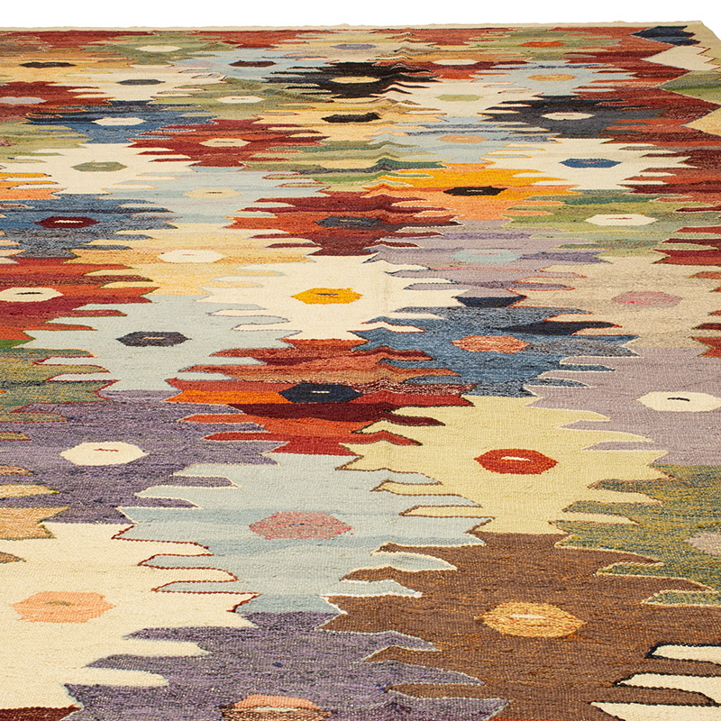 Yeni Kök Boya El Dokuma Kilim - 415 cm x 450 cm - K0093255